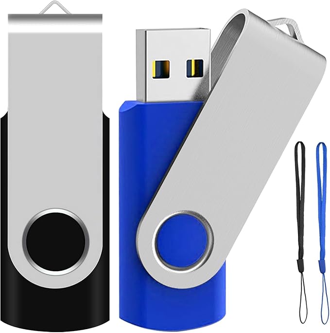 ABLAZE 128GB Flash Drive 2 Pack, USB 2.0 Thumb Drives by ABLAZEGlobal