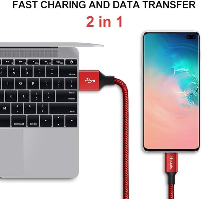 etguuds 4ft USB A to USB C Cable 3A Fast Charging, - Image 4
