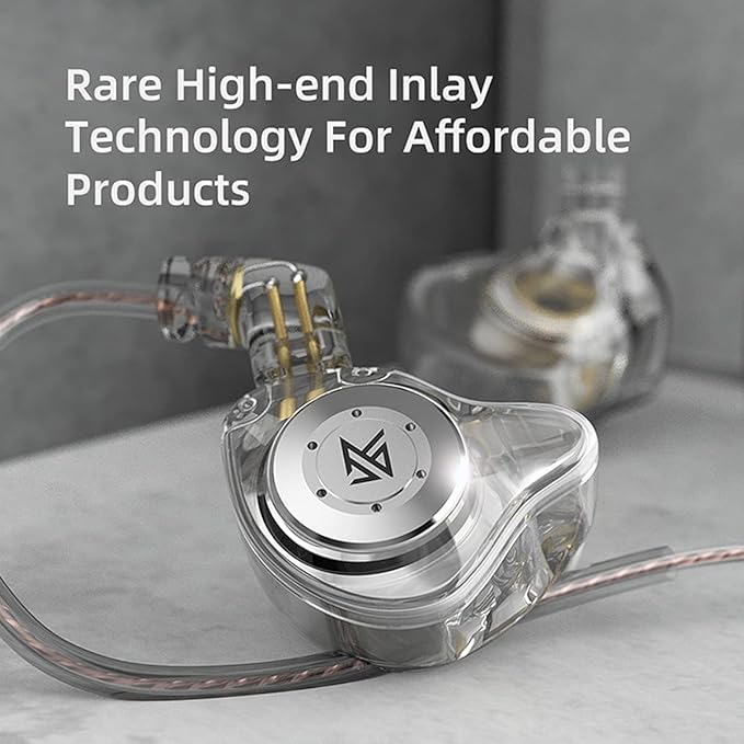 keephifi KZ EDX Pro in Ear Monitors Wired Headphones Dual DD in Ear Earphones - Image 6