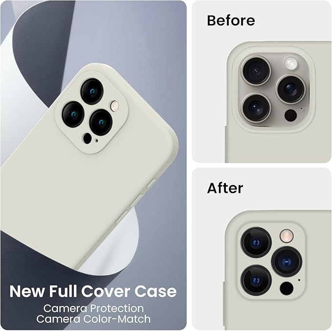 FireNova Designed for iPhone 15 Pro Case, Silicone Upgraded Phone Case with - Image 2