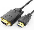 HDMI to VGA Cable, 1080P HDMI Male to VGA Male M/M Video Converter Cord Adapter by PeoTRIOL