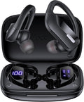OCC Wireless Ear Hook Sport Earbuds, IPX5 Waterproof, 80H Playtime, Deep Bass by occ