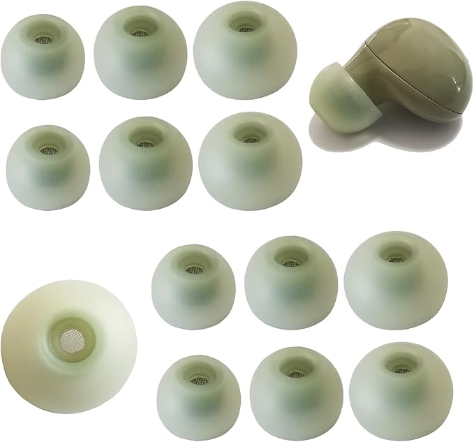 Silicone Earbuds Tips for Galaxy Buds 2 Filter Screen Replacement Ear Tips for by EarbudsTipsAccessories