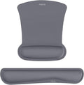 MOSISO Wrist Rest Support for Mouse Pad & Keyboard Set, Ergonomic Mousepad by MOSISO