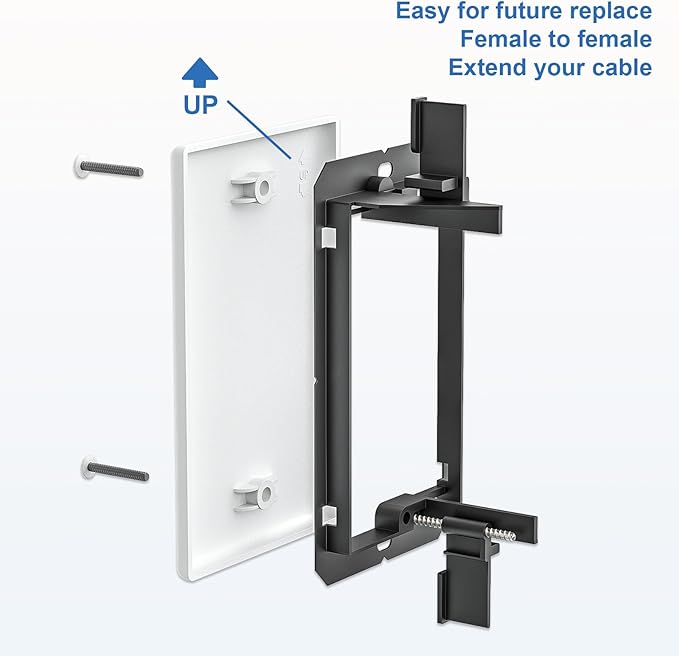 FGB Blank Device Keystone Wall Plate, - Image 4