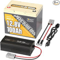 Power Queen 12V 100Ah Group 24 LiFePO4 Lithium Battery by PowerQueen