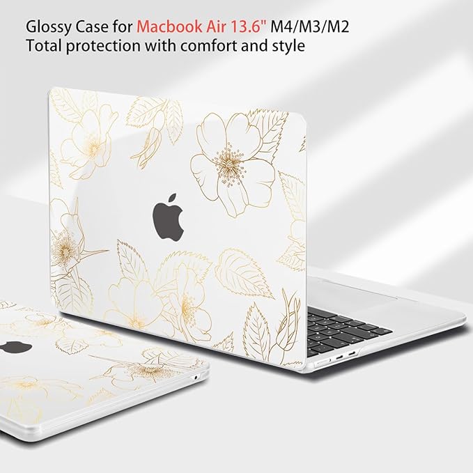 Teryeefi for MacBook Air 13.6 inch Case M4 M3 M2 2022 2023 2024 2025 Model - Image 4