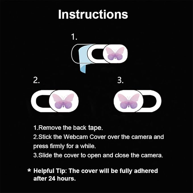 Laptop Camera Cover Slide 3 Pack Ultra Thin Slide Laptop Camera Cover - Image 5