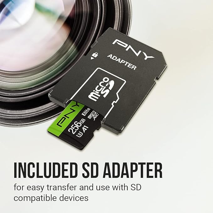 PNY 64GB Elite-X Class 10 U3 V30 microSDXC Flash Memory Card 2-Pack - Image 6