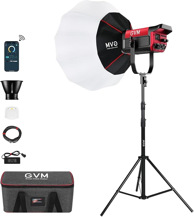 GVM LED Video Light Studio by GVMGreatVideoMaker