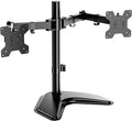 WALI Dual Monitor Stand for Desk, Monitor Stands for 2 Monitors up to 27 inch by WALI