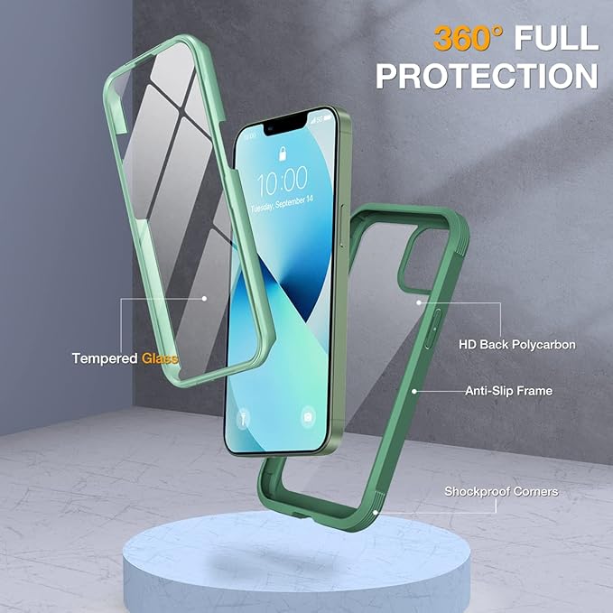 Miracase Compatible with iPhone 13 Mini case 5.4 inch, 2023 Upgrade Full-Body - Image 5