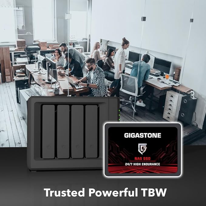 Gigastone SATA SSD 512GB 2.5 inch SSD 550MB/s Upgrade Laptop PC Memory and - Image 5