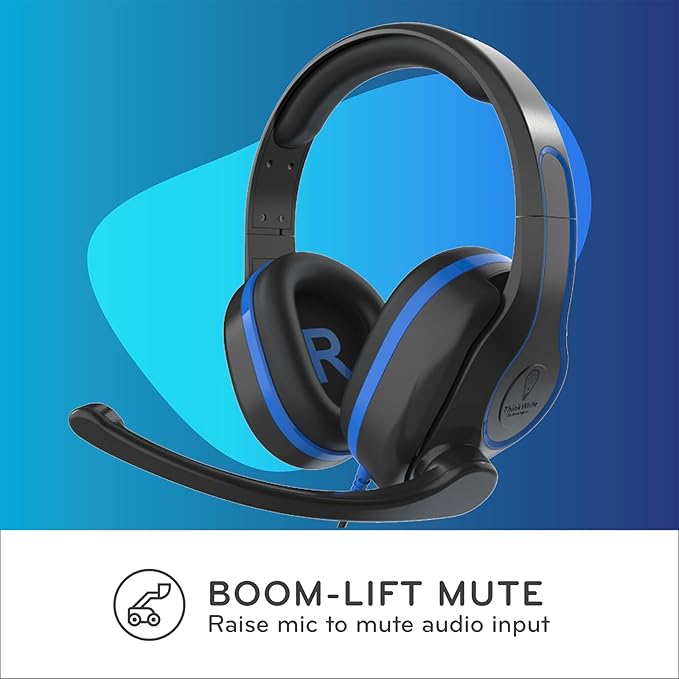 ThinkWrite Technologies TWT Audio REVO Headset, Premium Wired Over-Ear Headset - Image 7