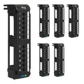 ICC CAT6 Patch Panel, UL Listed & PoE++ Rated Gigabit Applications, Wall Mount by ICC