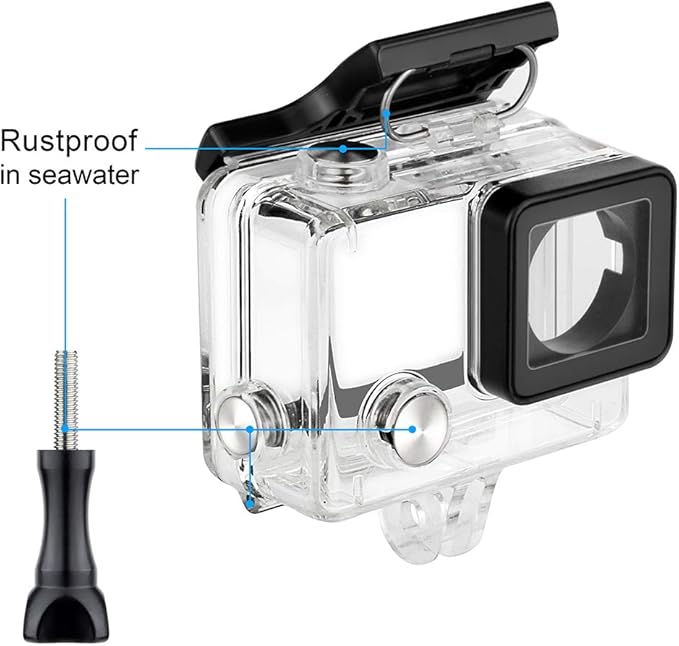 Waterproof Housing Case for GoPro Hero 4 Black, Hero 4 Silver, Hero 3+ - Image 4