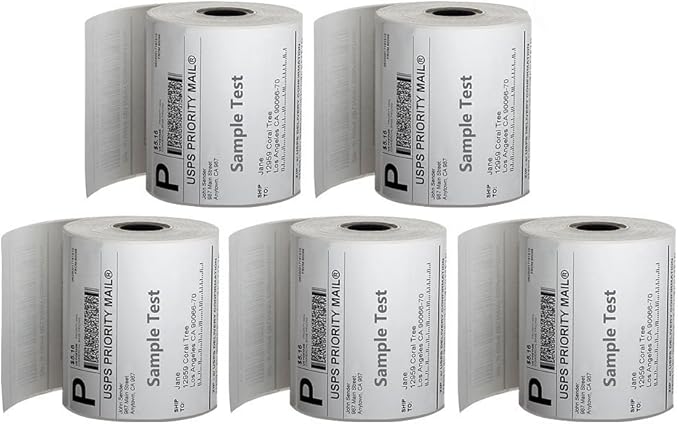 FungLam Thermal Labels 4x6 Direct Thermal Shipping Labels, 20 Rolls - Image 8