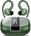 Wireless Earbuds Bluetooth 5.3 Headphones Sports, 48Hrs Playtime Bluetooth by VKROBAG