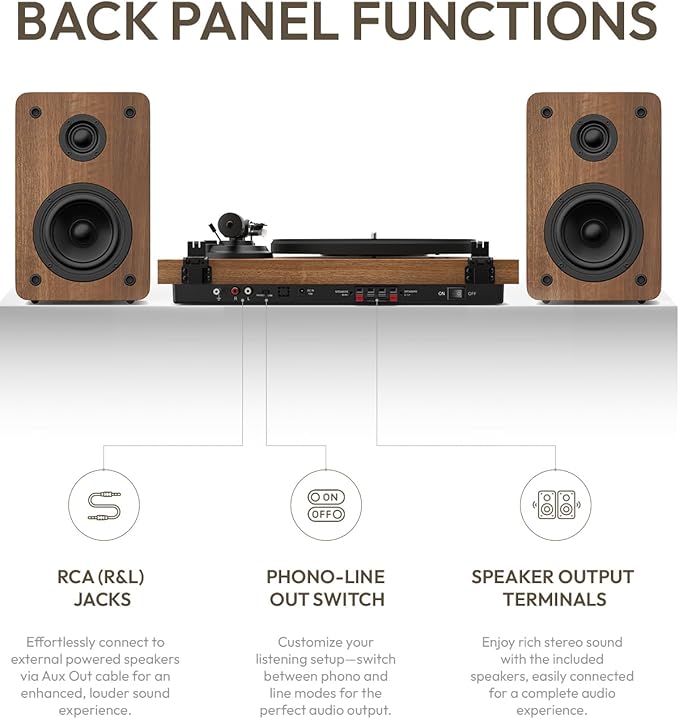 SoulBox S1 Vinyl Record Player - Image 7