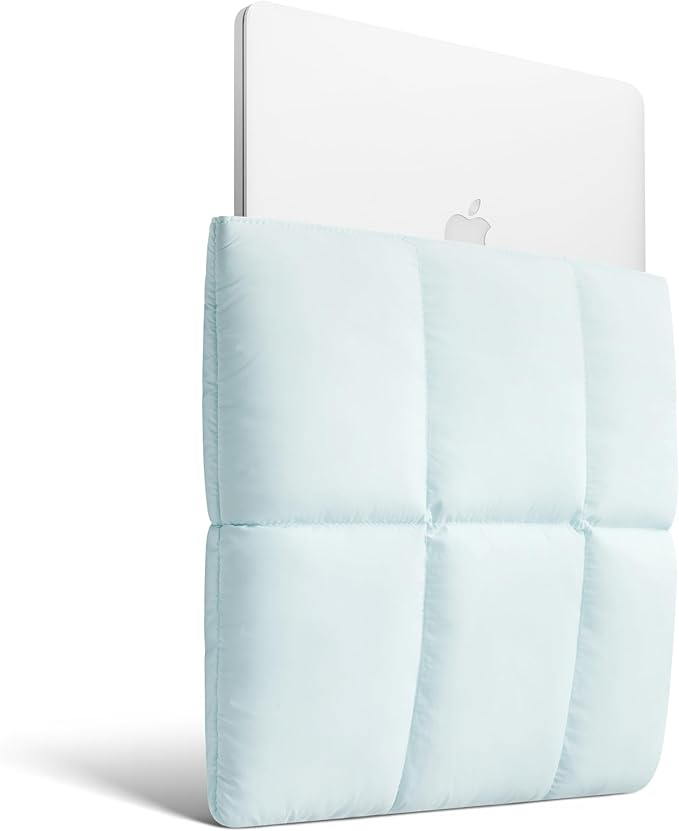 Comfyable Puffy Laptop Sleeve 13 Inch 14 Inch, Quilted Puffer Laptop Carrying - Image 3