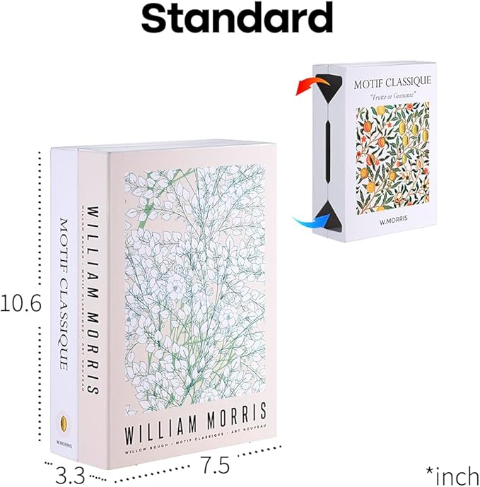 Book Shape Decorative Cable Management Box - Image 3