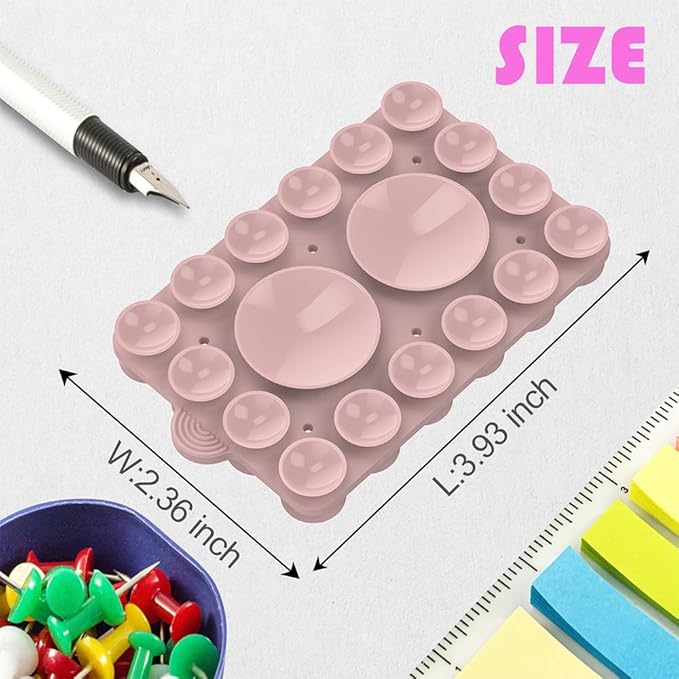 Silicone Suction Phone Holder Mount, Silicon Adhesive Phone Accessory - Image 5