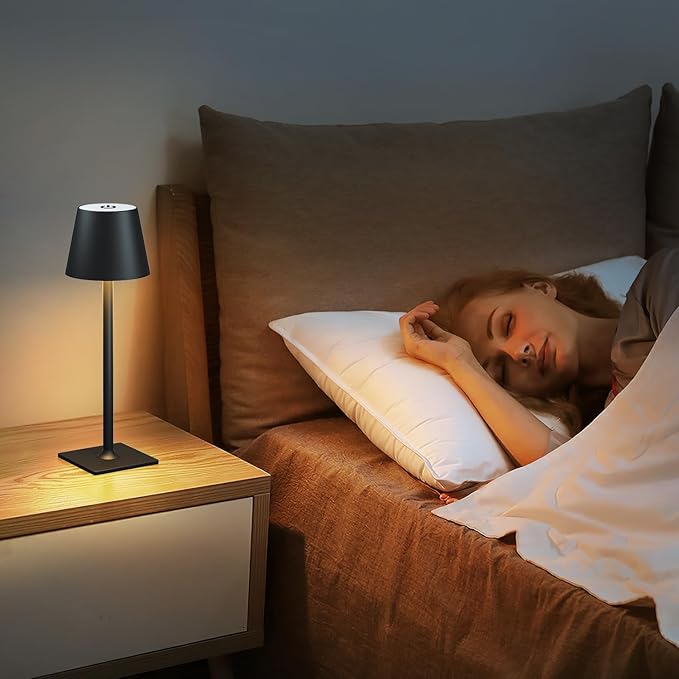 Cordless Table Lamp Rechargeable Lamps: 6000mAh Battery Operated Table Lamp - Image 9