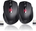 Wireless Mouse, D-09 Computer Mouse USB Cordless Mice by HOTWEEMS