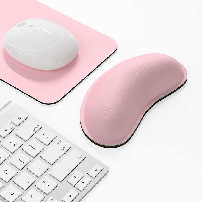 Dapesuom Mouse Wrist Rest, Cute Ergonomic Memory Foam Mouse Wrist - Image 2