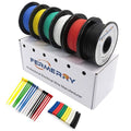 Fermerry 20 AWG Stranded Wire Spool 10ft Each 6 Colors Flexible 20 Gauge by Fermerry+Technology++