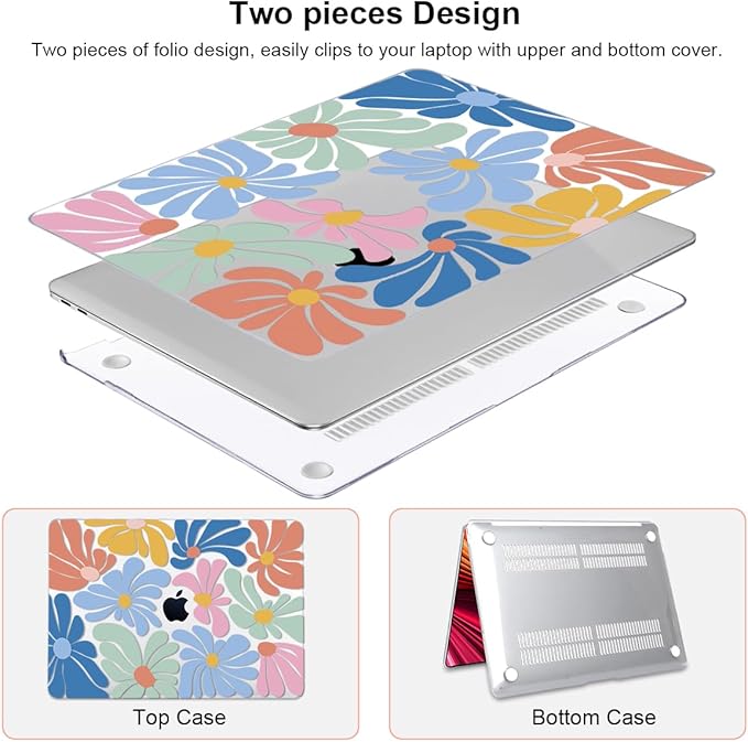 for MacBook Air 13 inch Case 2021 2020 2019 2018 A2337 M1 A2179 A1932 Cover - Image 3