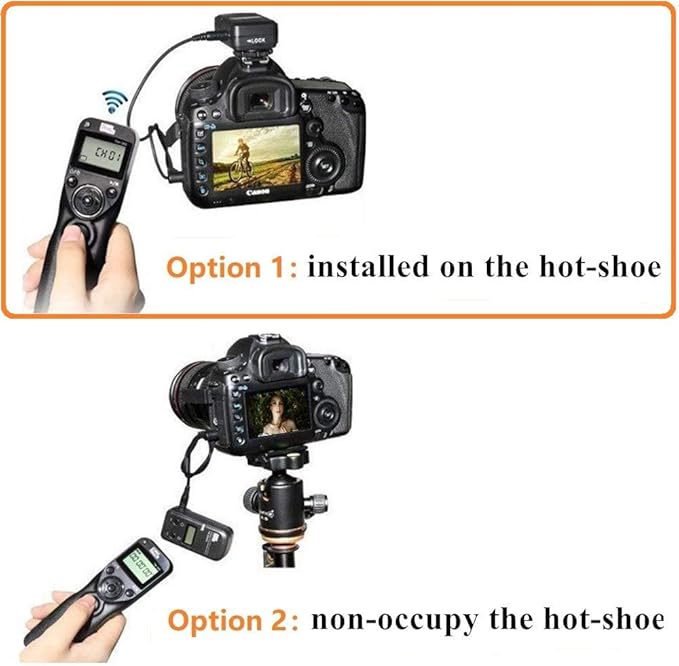 Pixel Remote Timer TW283-E3 LCD Multi-Function Shutter Remote Release Timer - Image 6