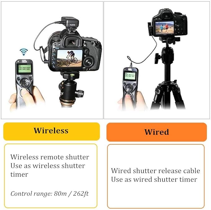 Pixel Wireless Timer Remote Shutter Release TW283-S2 Wireless Remote Control - Image 4