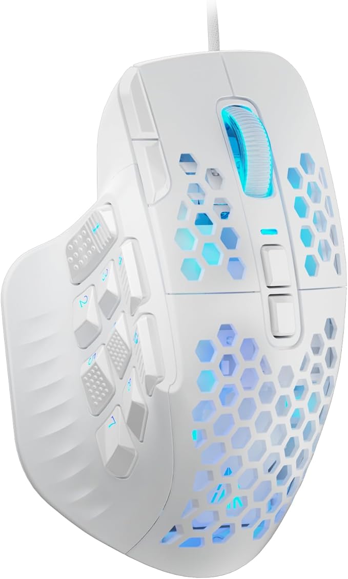 SOLAKAKA SM809 MMO Gaming Mouse Wired RGB by CORBOBO