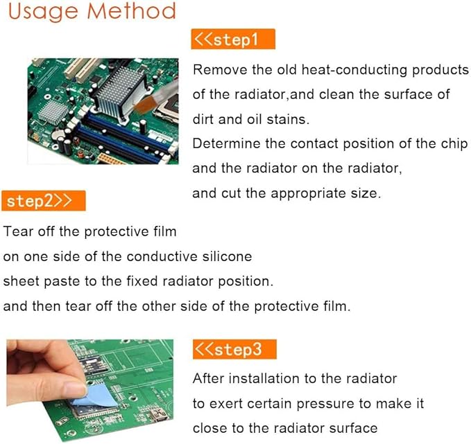 Thermal Pad, Highly Efficient 6.0 W/mK, Insulated Heat Resistant Silicone Pad - Image 4