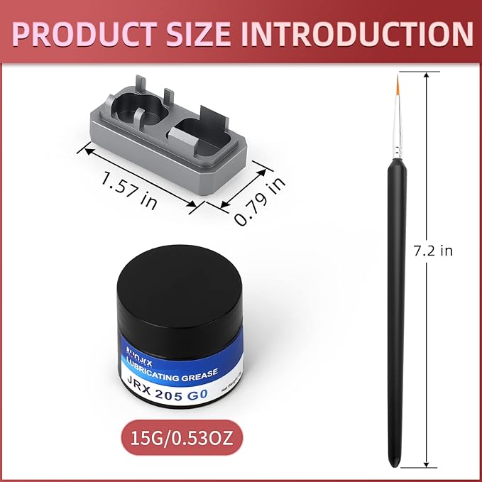 YIMAGUJRX RUNJRX Keyboard Switch Lube Kit JRX 205G0 0.53oz/15g, Switch Opener - Image 2