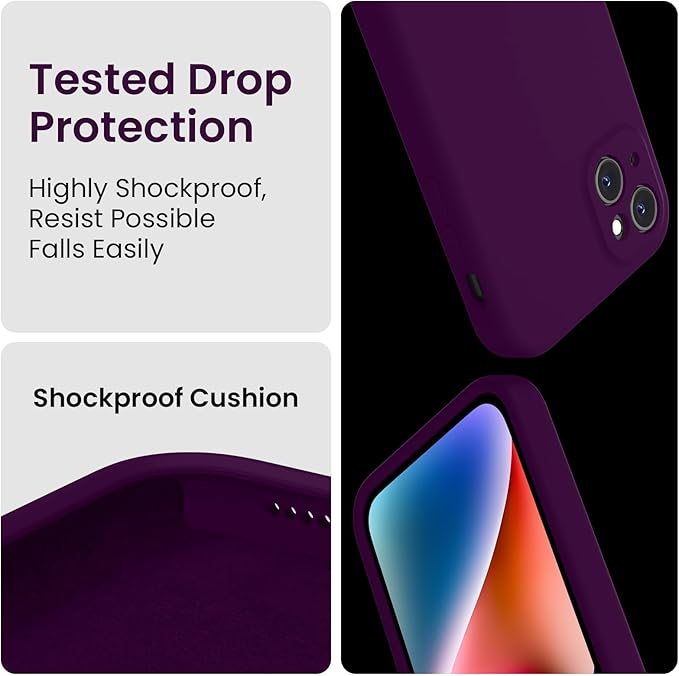 FireNova Designed for iPhone 13 Case, Silicone Upgraded Phone Case with - Image 4