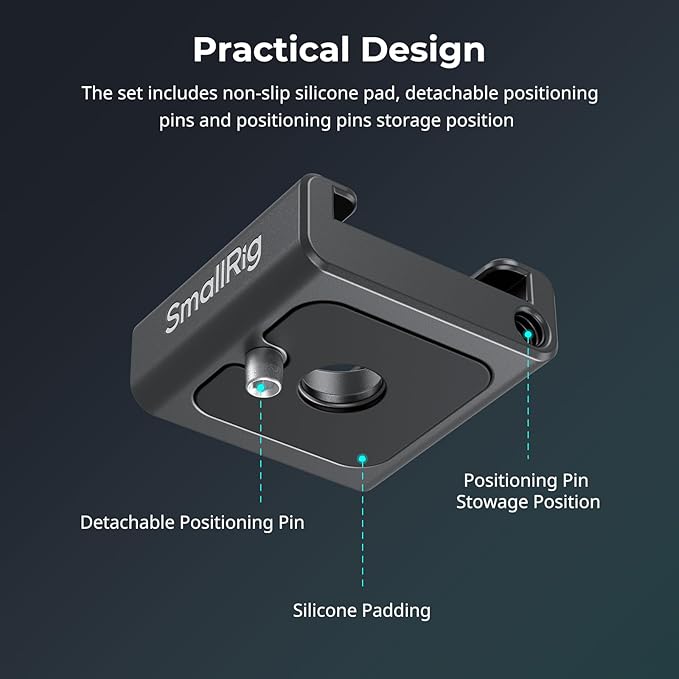 SmallRig Anti-Twist Cold Shoe Mount Adapter - Image 2
