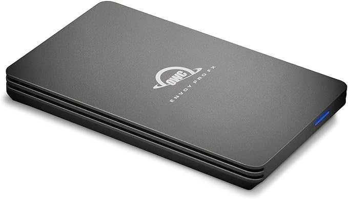 OWC 2TB Envoy Pro FX Portable Rugged External NVMe M.2 SSD Drive Thunderbolt 3 by OWC