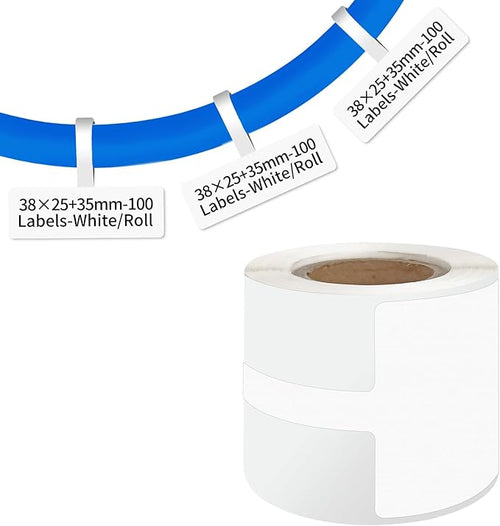 100 Pcs Cable Labels by PUQU