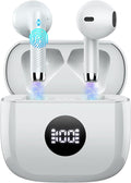 Wireless Earbuds, 40H Playback Mini Case IP7 Waterproof Sports Earphones by Jxrev