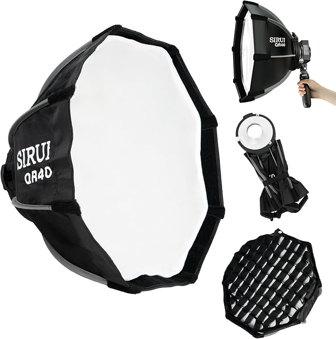 SIRUI 15.7"/40cm Mini Quick Set-Up Foldable Softbox, Quick Release by SIRUI