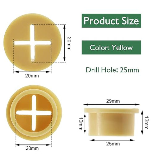 10Pcs Desk Grommet, Flexible Rubber Wire Grommets, Wall Grommets - Image 2