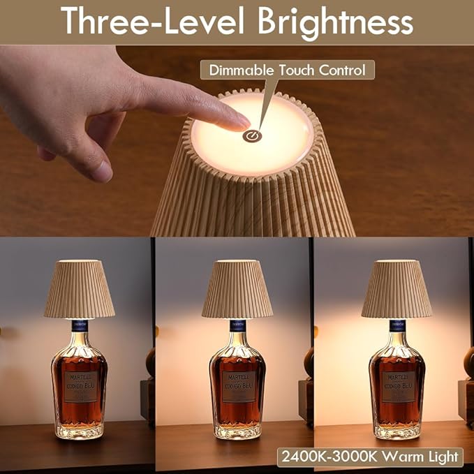 WILIT Wireless Bottle Lamp Shades - Image 4