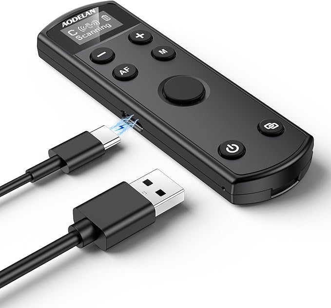 AODELAN for Canon Rechargeable Wireless Shutter Release Camera Remote Control by AODELAN