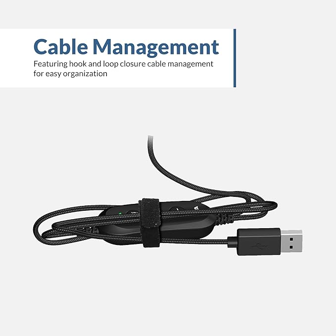 Cyber Acoustics Stereo USB Headset, in-line Controls - Image 7