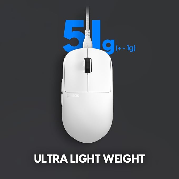 Pulsar Gaming Gears X2H Wired Gaming Mouse, Ultra Lightweight 1.8 oz, - Image 3