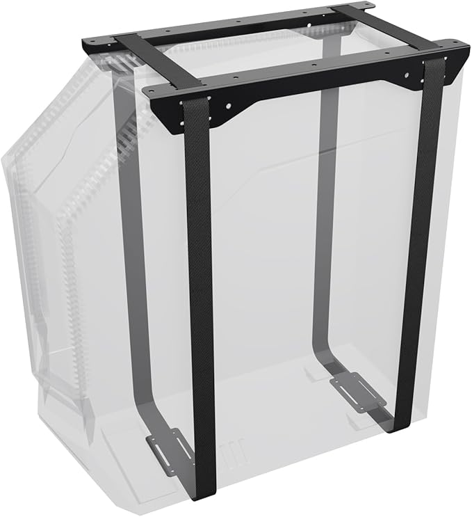 Suptek Uiversal PC Wall Mount, Computer Case CPU Holder Under-Desk PC Holder by suptek