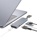 USB C Hub, USB C Adapter, 7 in 2 USB-C Hub by ZanBix