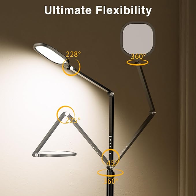 Ring Light with Stand, 15W Dimmable Zoom Lighting - Image 3